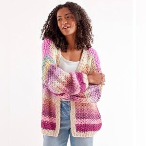 NWT Uncharted Knit Women's Sweater Multi-Color Size S